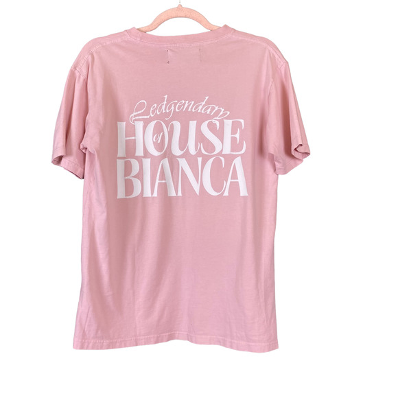 BIANCA CHANDON Pink Legendary Tee Shirt House of Bianca Small T - Picture 1 of 9